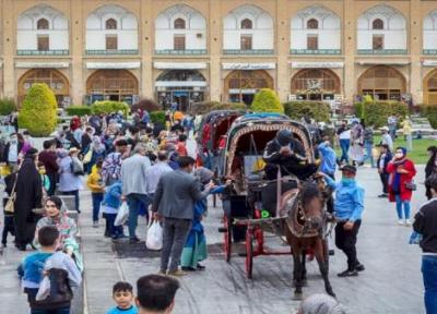 اقامت نوروزی یک میلیون و 420 هزار نفر در استان اصفهان