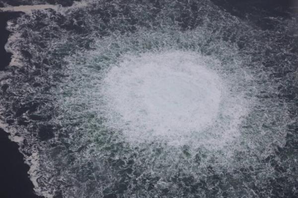 عکس ، انفجار نورداستریم بیخ گوش 32000 تن سلاح شیمیایی
